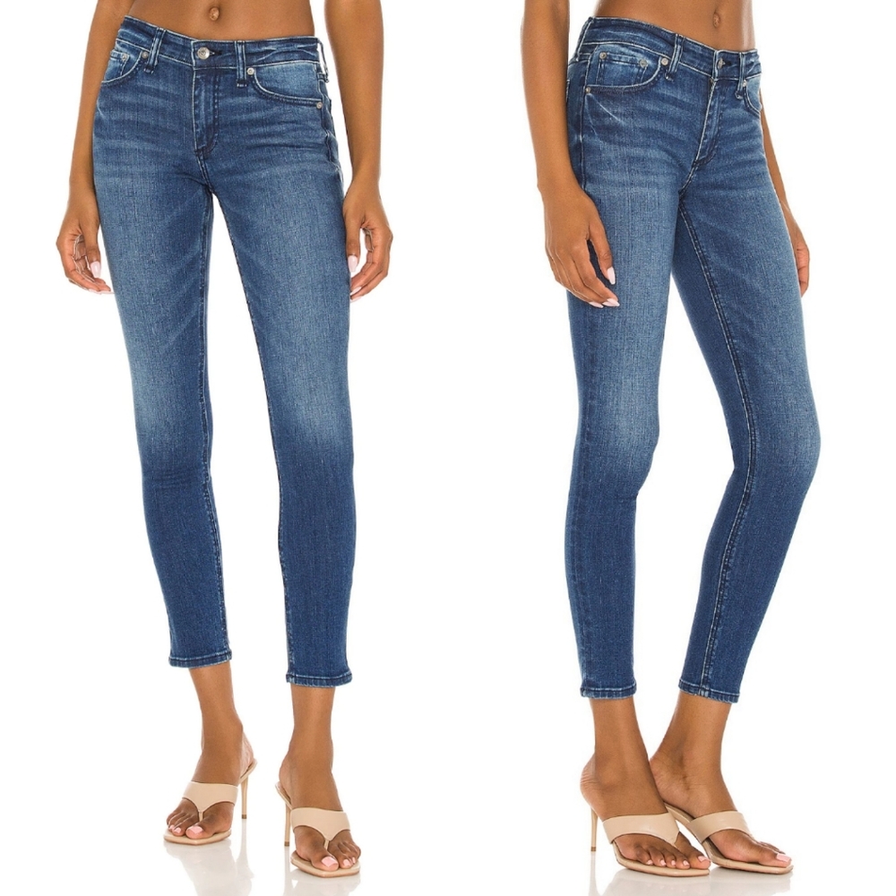 Rag & Bone Cate Mid Rise Skinny Preston